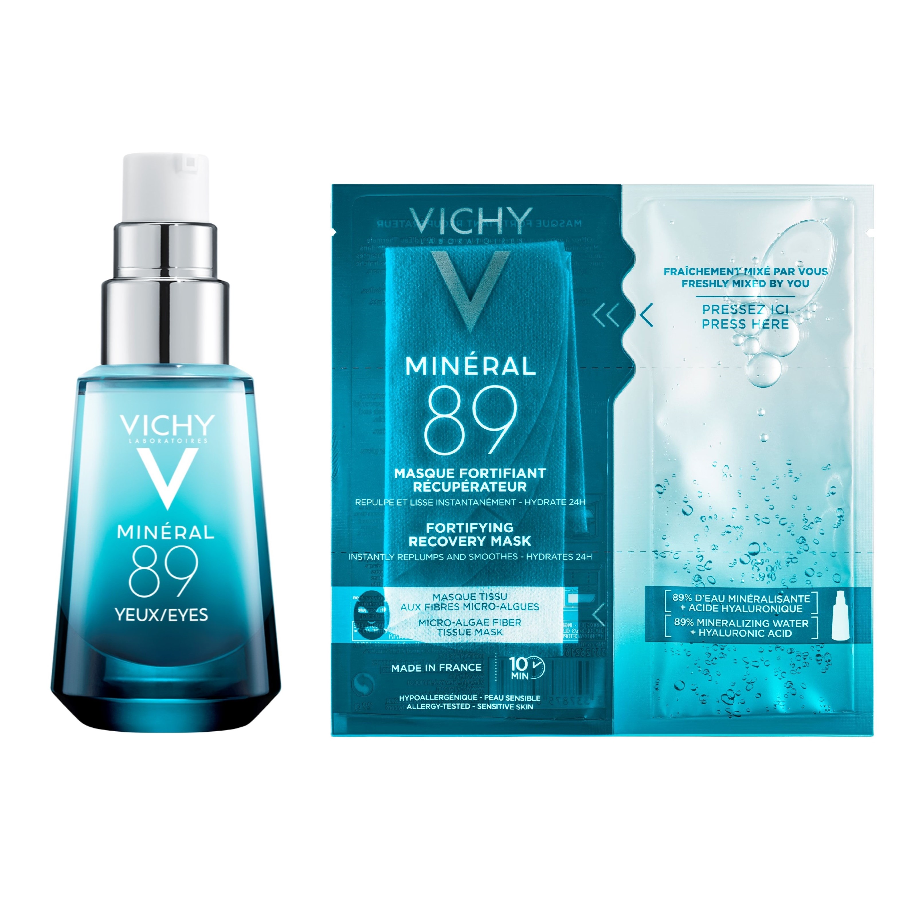 VICHY Mineral 89 Eye and Mask Paket