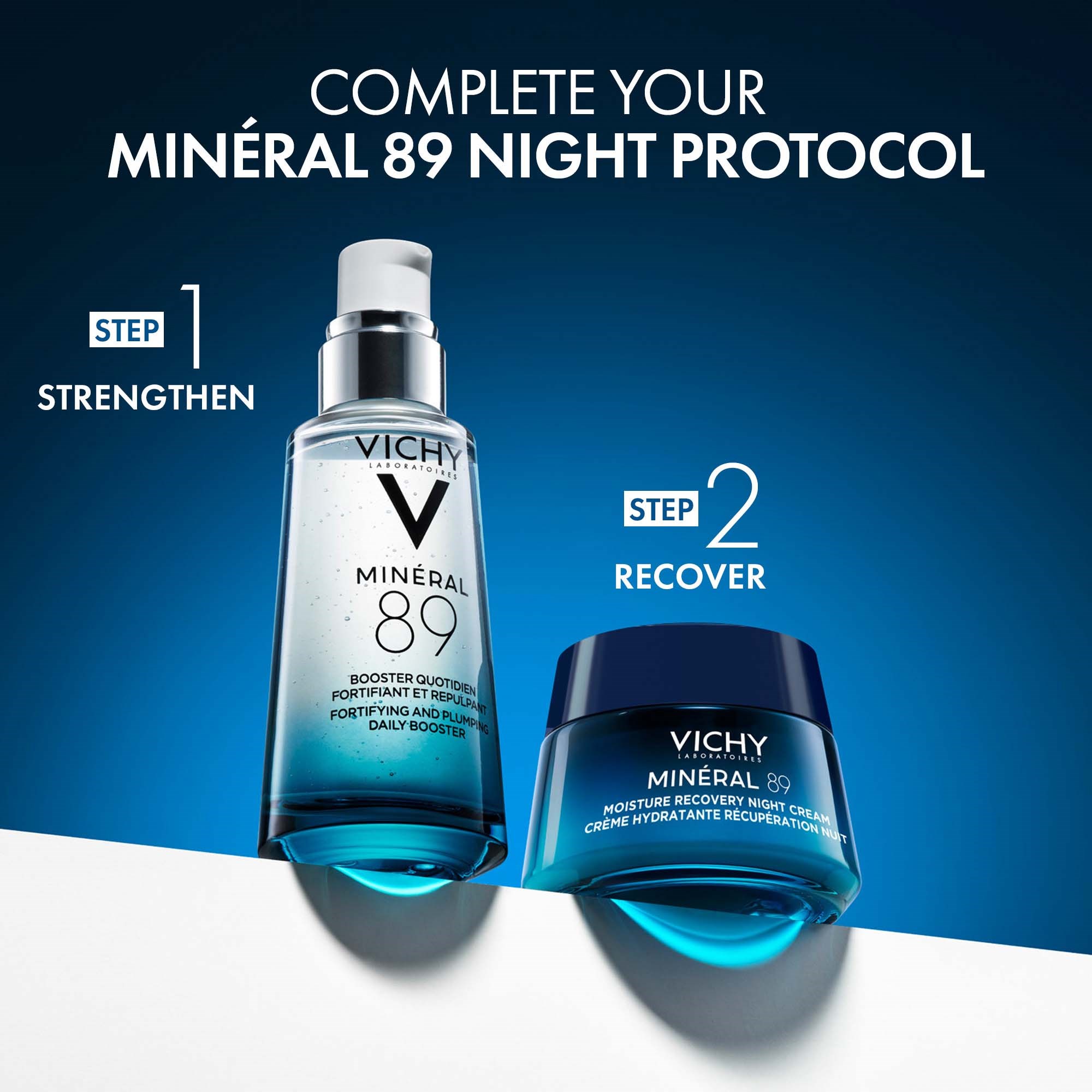 VICHY Minéral 89 Moisture Recovery Night Cream 50 ml (obrázok 6)