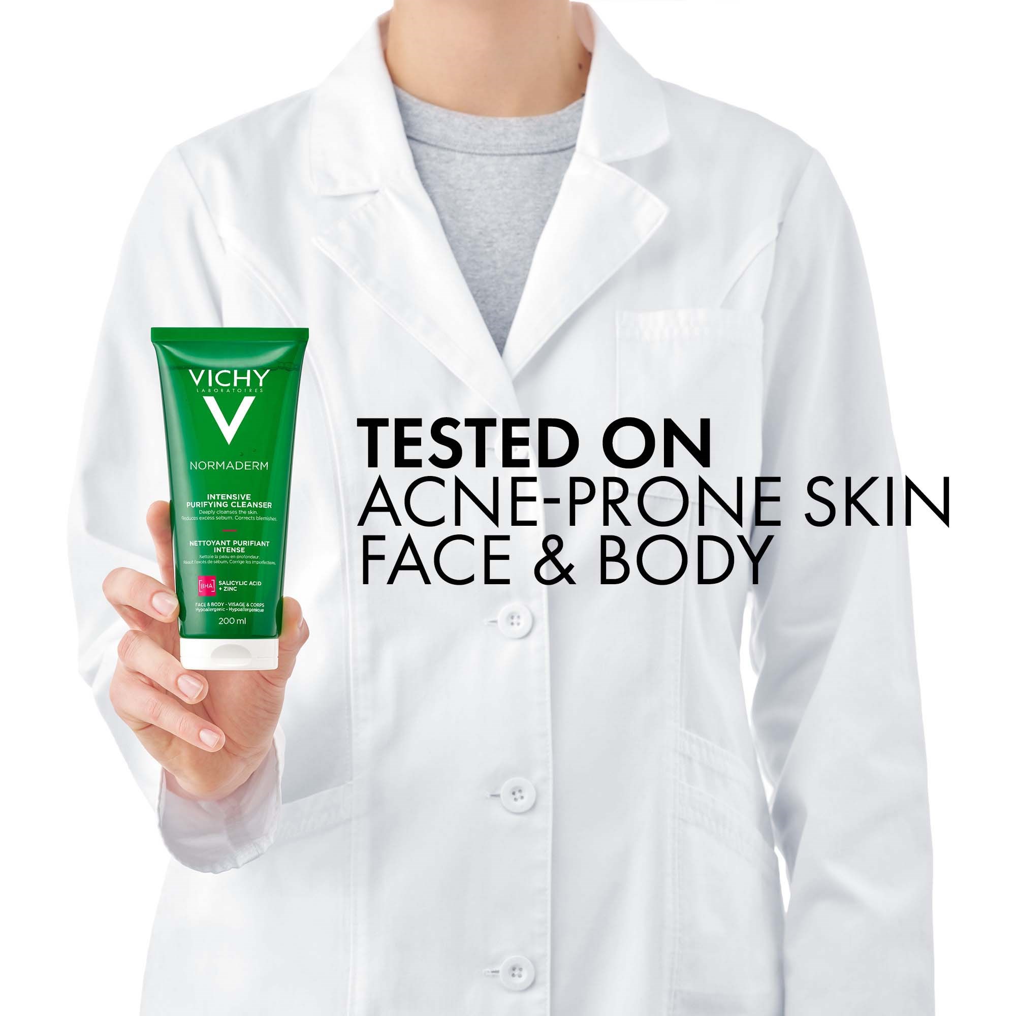 VICHY Normaderm Intensive Purifying Cleanser 200 ml (obrázok 5)