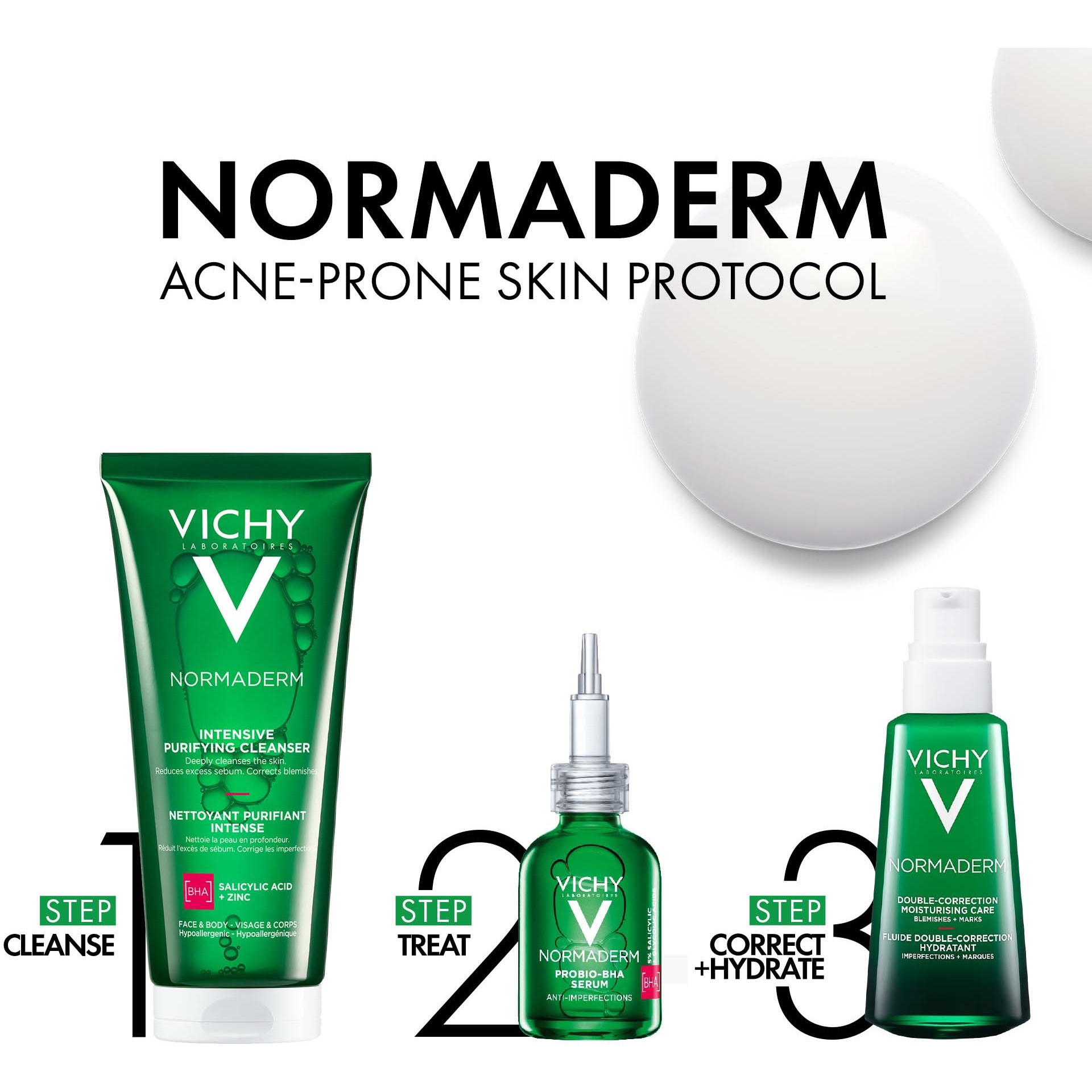 VICHY Normaderm Intensive Purifying Cleanser 200 ml (obrázok 6)