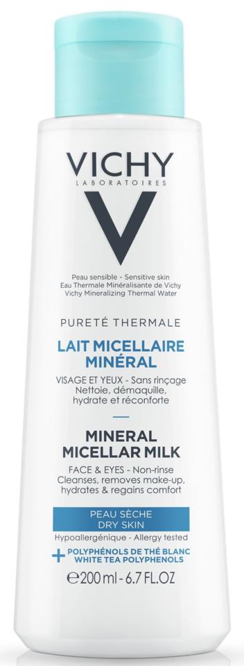 Vichy Pureté Thermale Mineral Micellar Milk Dry Skin