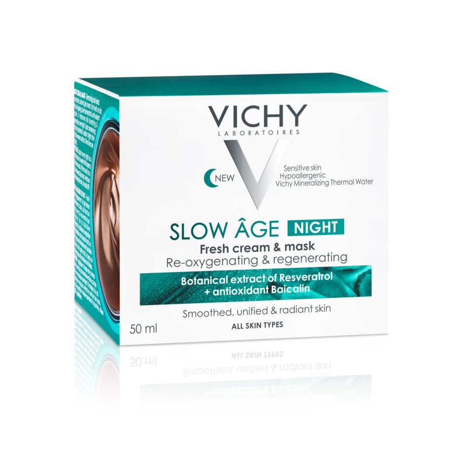 Vichy Slow Âge Night Fresh cream & mask