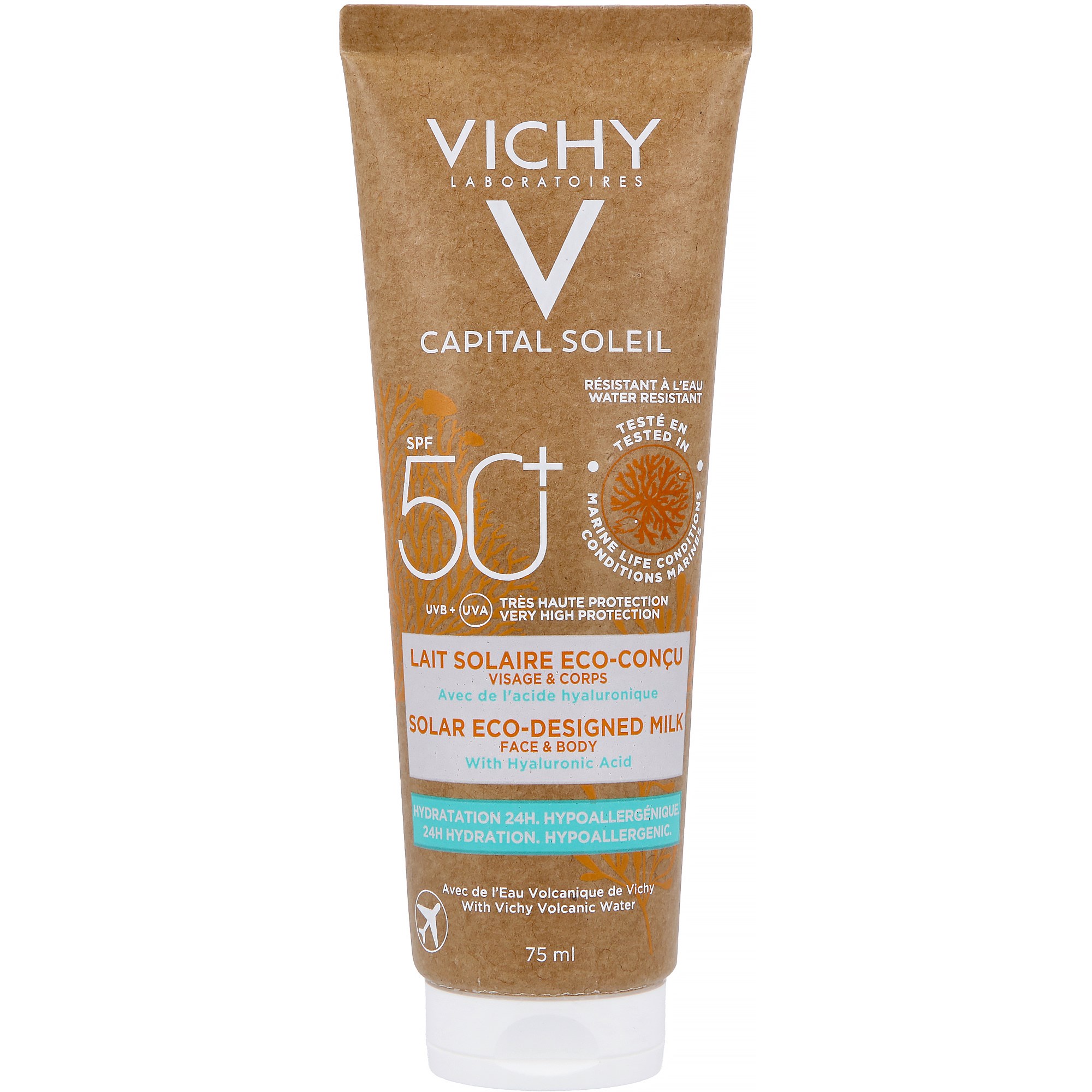 VICHY Capital Soleil Solar Eco-Designed Milk SPF 50+ 75 ml