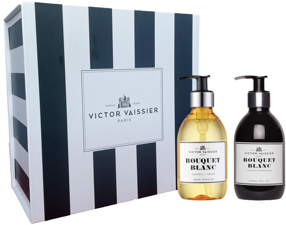 Victor Vaissier Luxury Gift Set Bouquet Blanc 300+ 300ml
