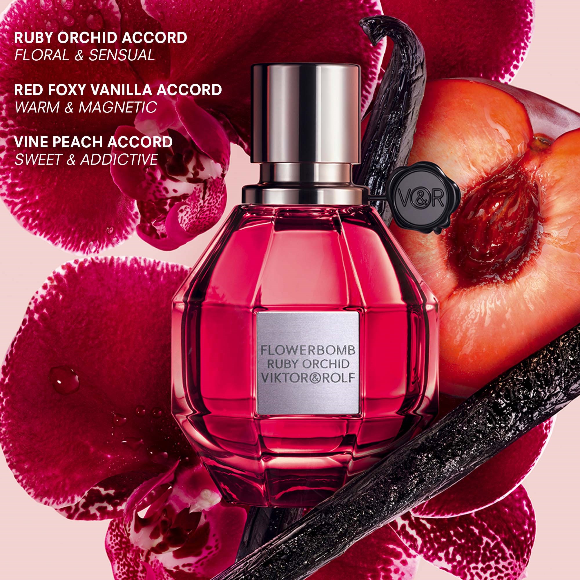 Viktor & Rolf Flowerbomb Ruby Orchid Eau de Parfum 50 ml (obrázok 3)