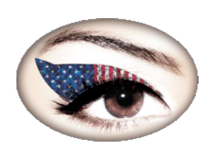Violent Eyes American Flag