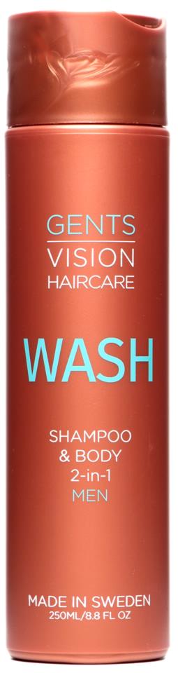 Vision Haircare Gents Wash 2in1 250 ml