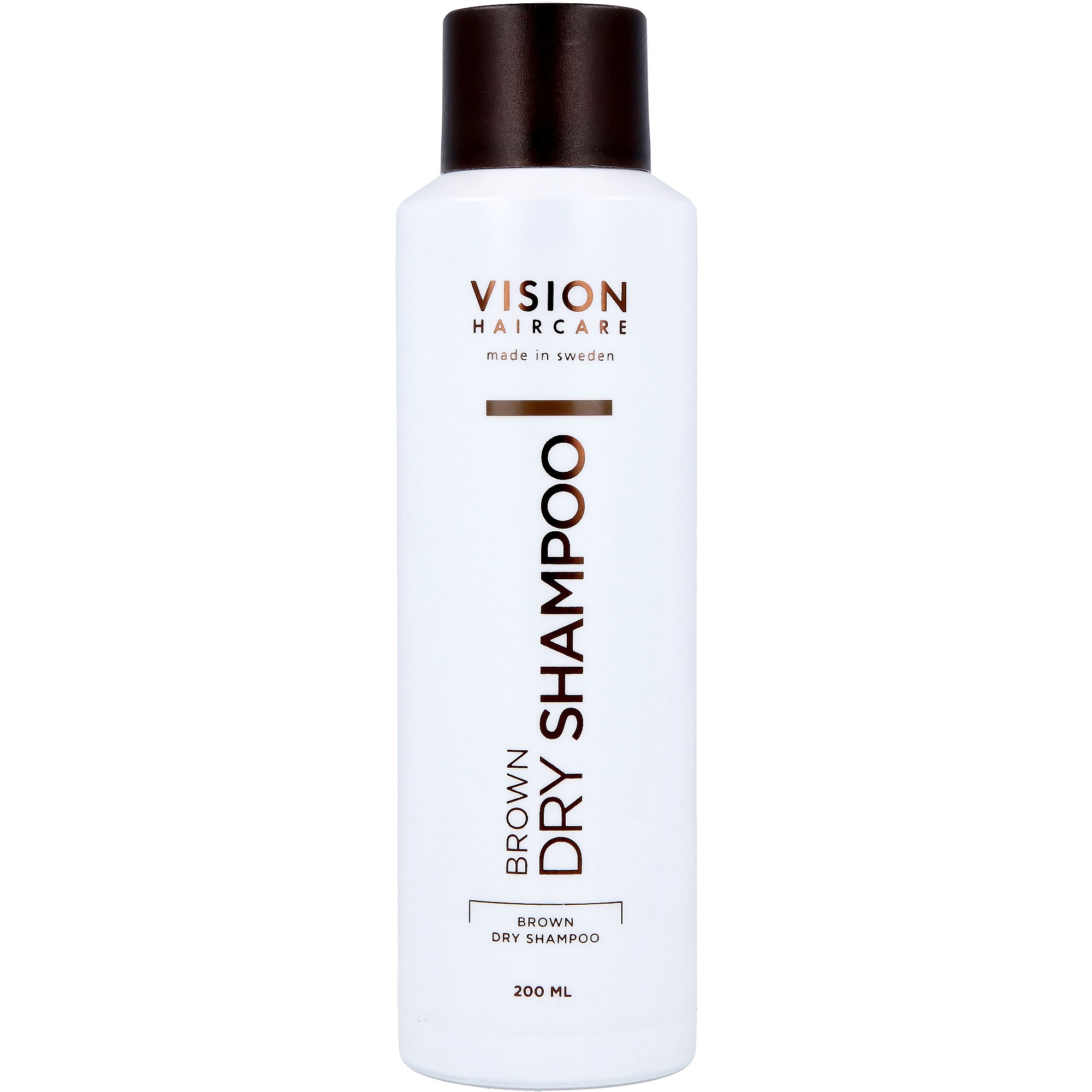 Vision Haircare Brown Dry Shampoo 200 ml (7350041610328)