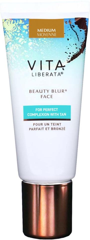 Vita Liberata Beauty Blur Face With Tan Medium 30 ml