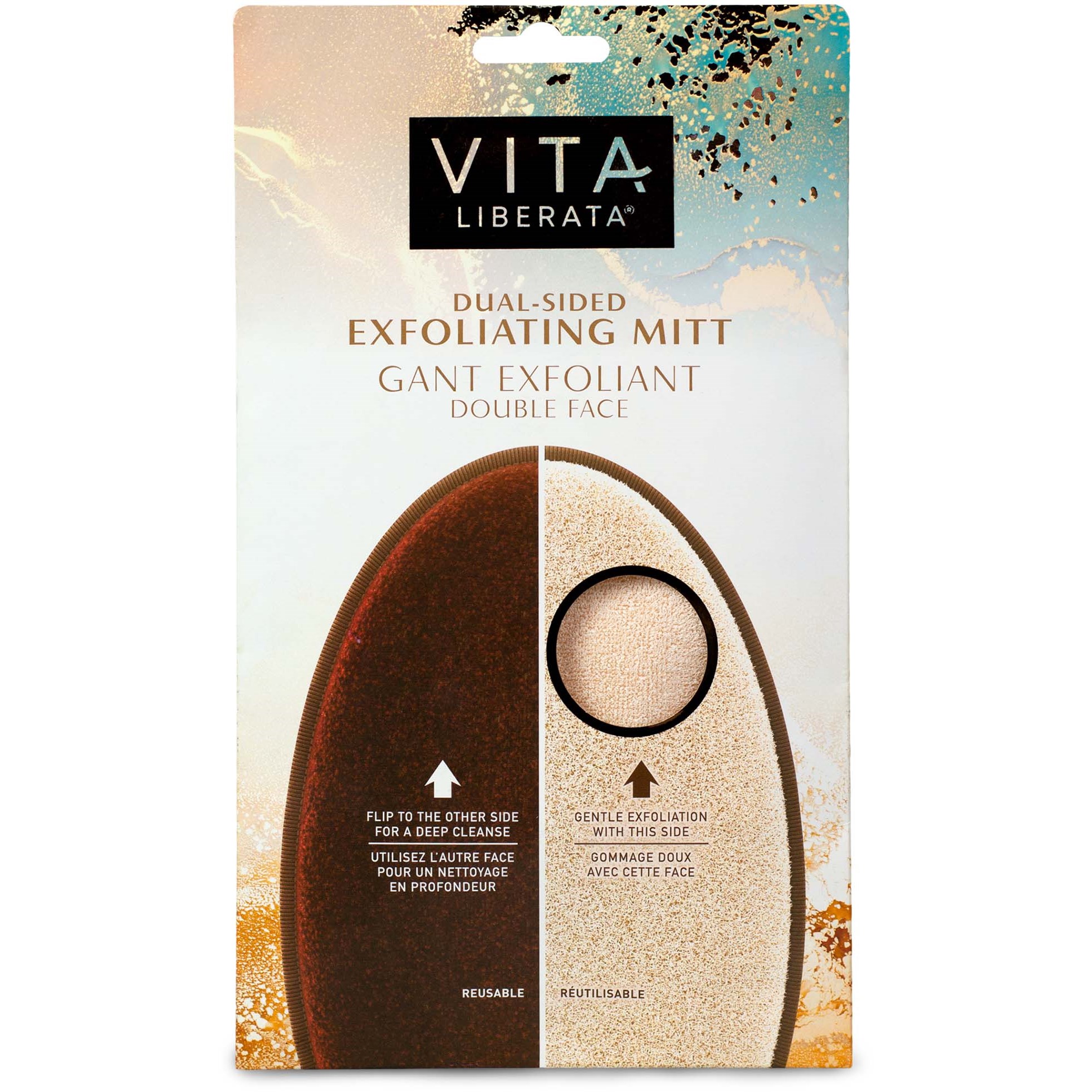 Läs mer om Vita Liberata Dual Sided Exfoliating Mitt