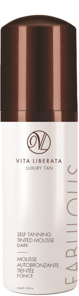 Vita Liberata Fabulous Self Tanning Tinted Mousse Dark 100 ml