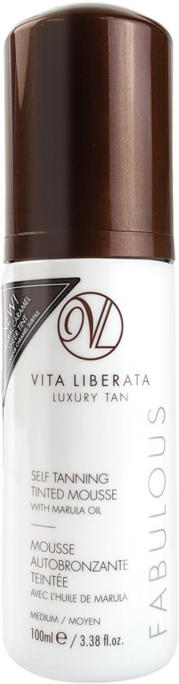 Vita Liberata Fabulous Self Tanning Tinted Mousse Medium 100 ml