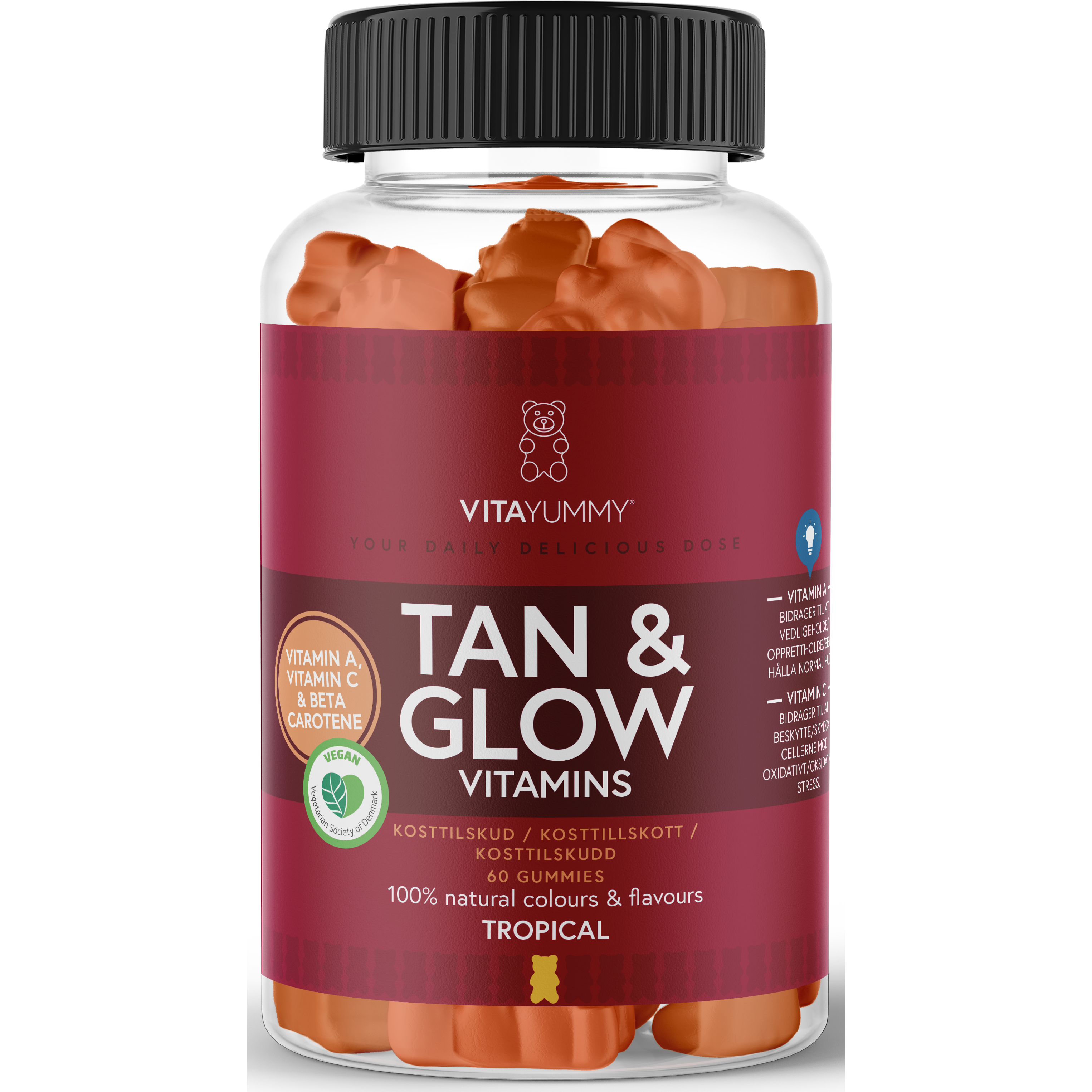 VitaYummy  Tan & Glow Tropical  60 st