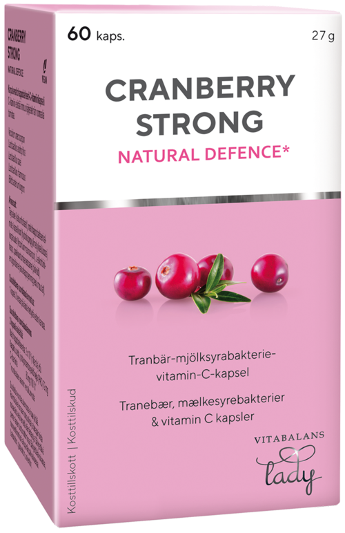 Vitabalans Vitabalans Lady Cranberry Strong