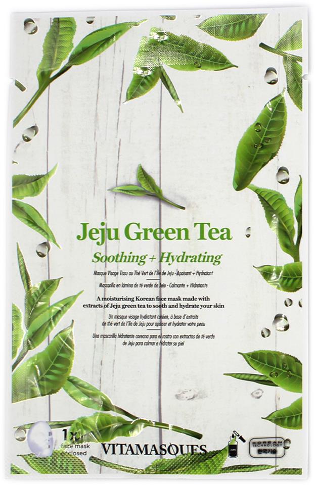 VITAMASQUES Jeju Green Tea Sheet Mask