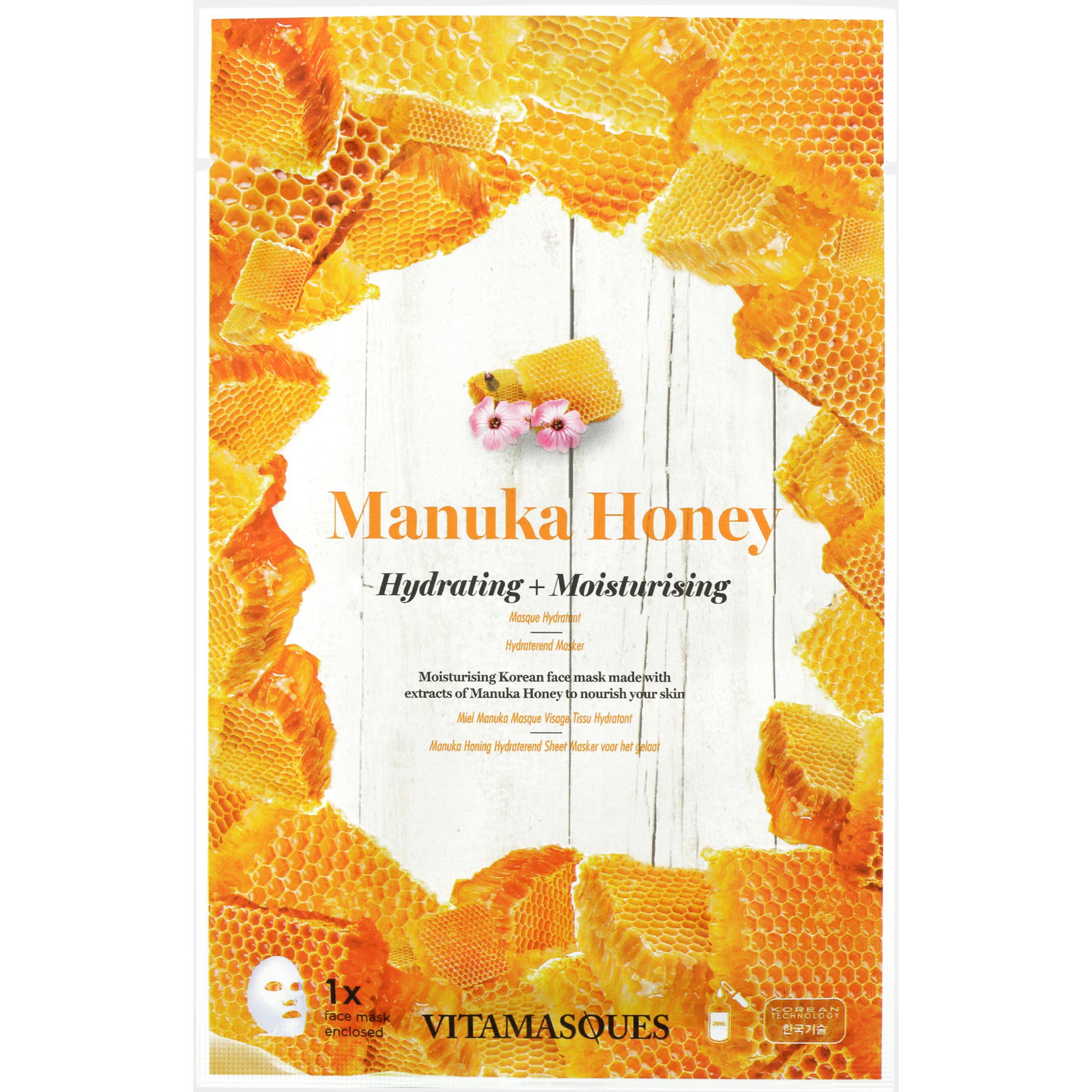 VITAMASQUES Manuka Honey Sheet Mask 20 ml