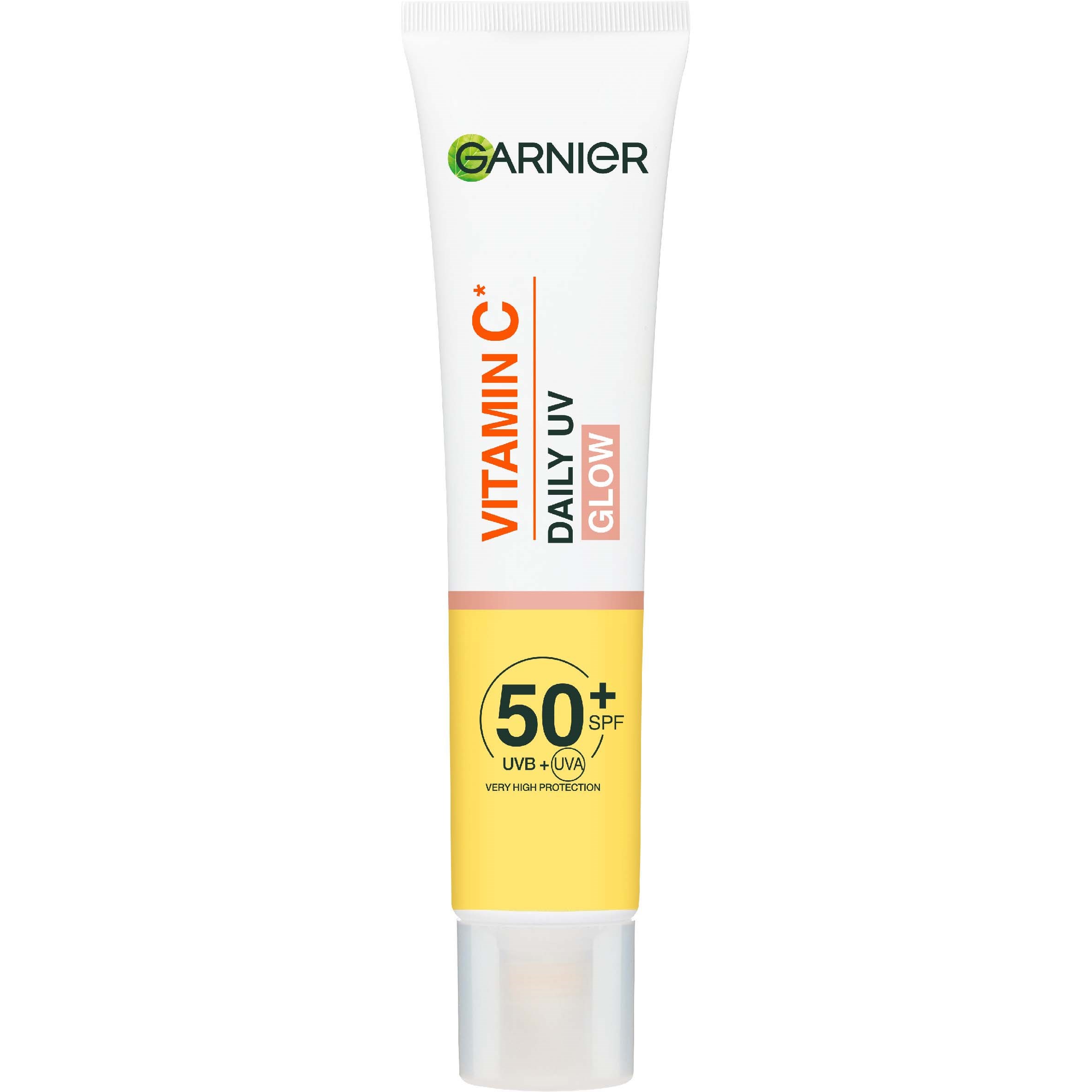 Garnier Vitamin C* Glow-Boosting Daily UV Fluid SPF50+ For Dull