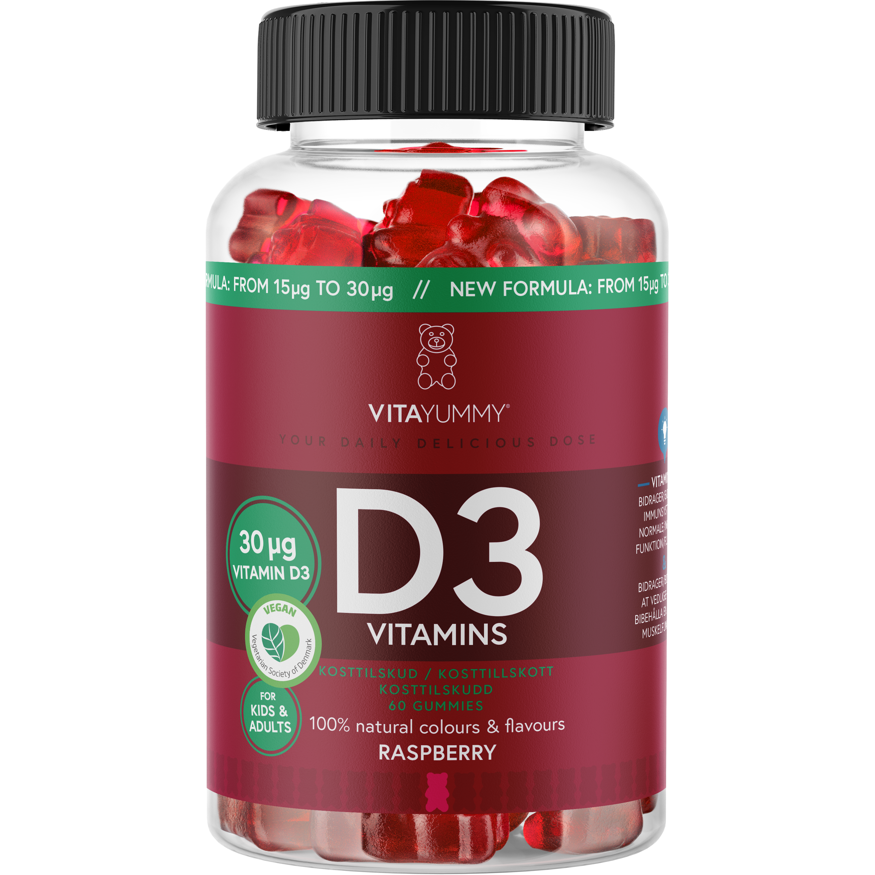 VitaYummy D3 Vitamins 60 st