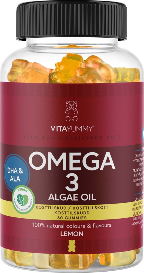 VitaYummy Omega-3 Lemon 60 st