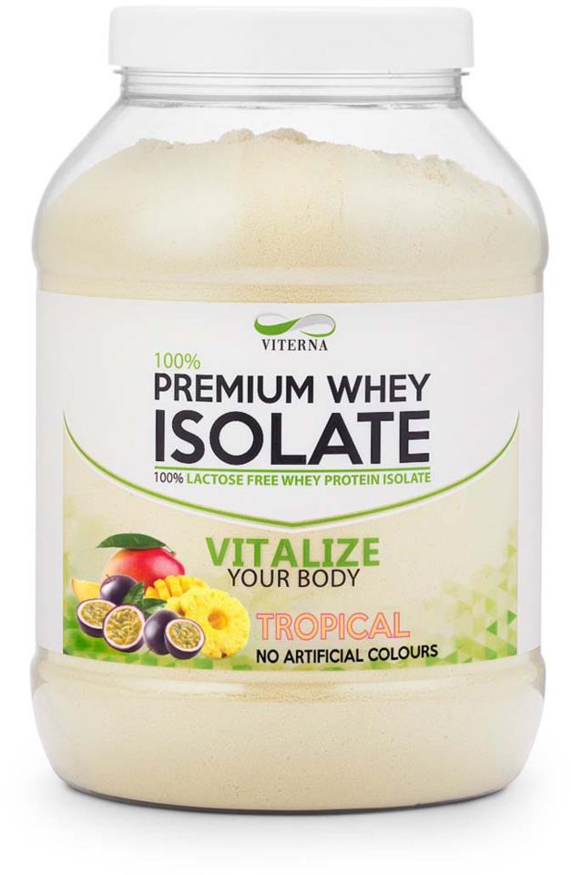 Viterna 100% Premium Whey Isolate - Tropical Fruits 900 g