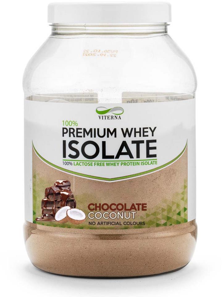 Viterna 100% Premium Whey Isolate- Choco. Coconut 900 g