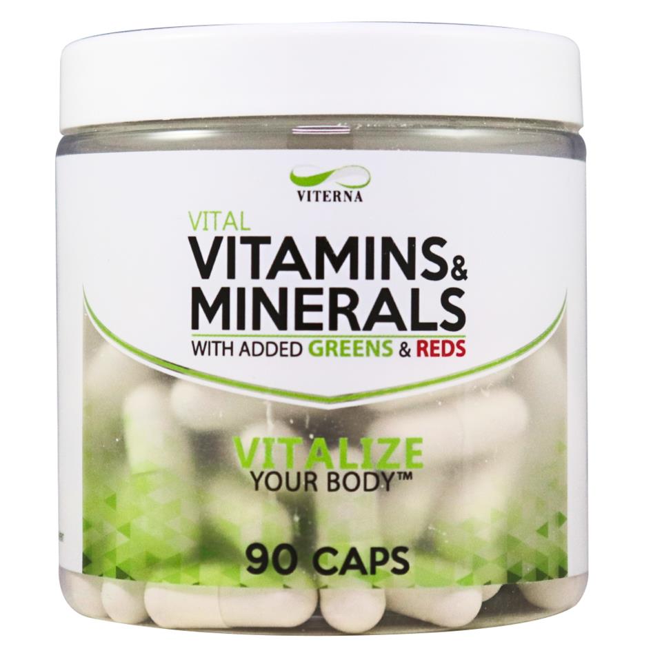 Viterna Multivitamin/Mineral/Greens/reds 90 caps