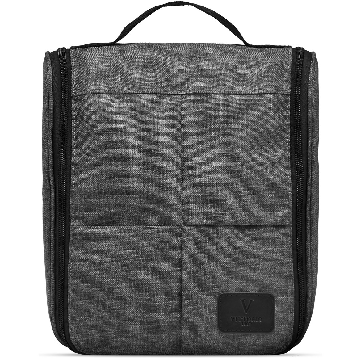 Läs mer om Vittorio Hang-Up Bag In Grey rPET Nylon