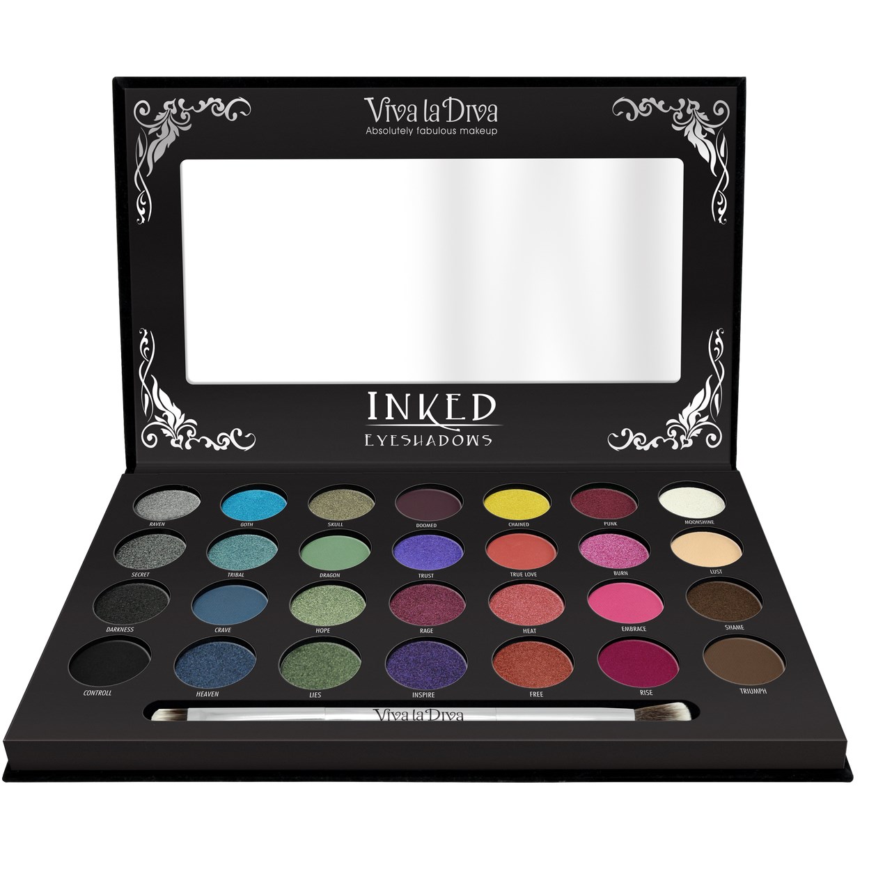 Viva la Diva Inked Eyeshadow Palette