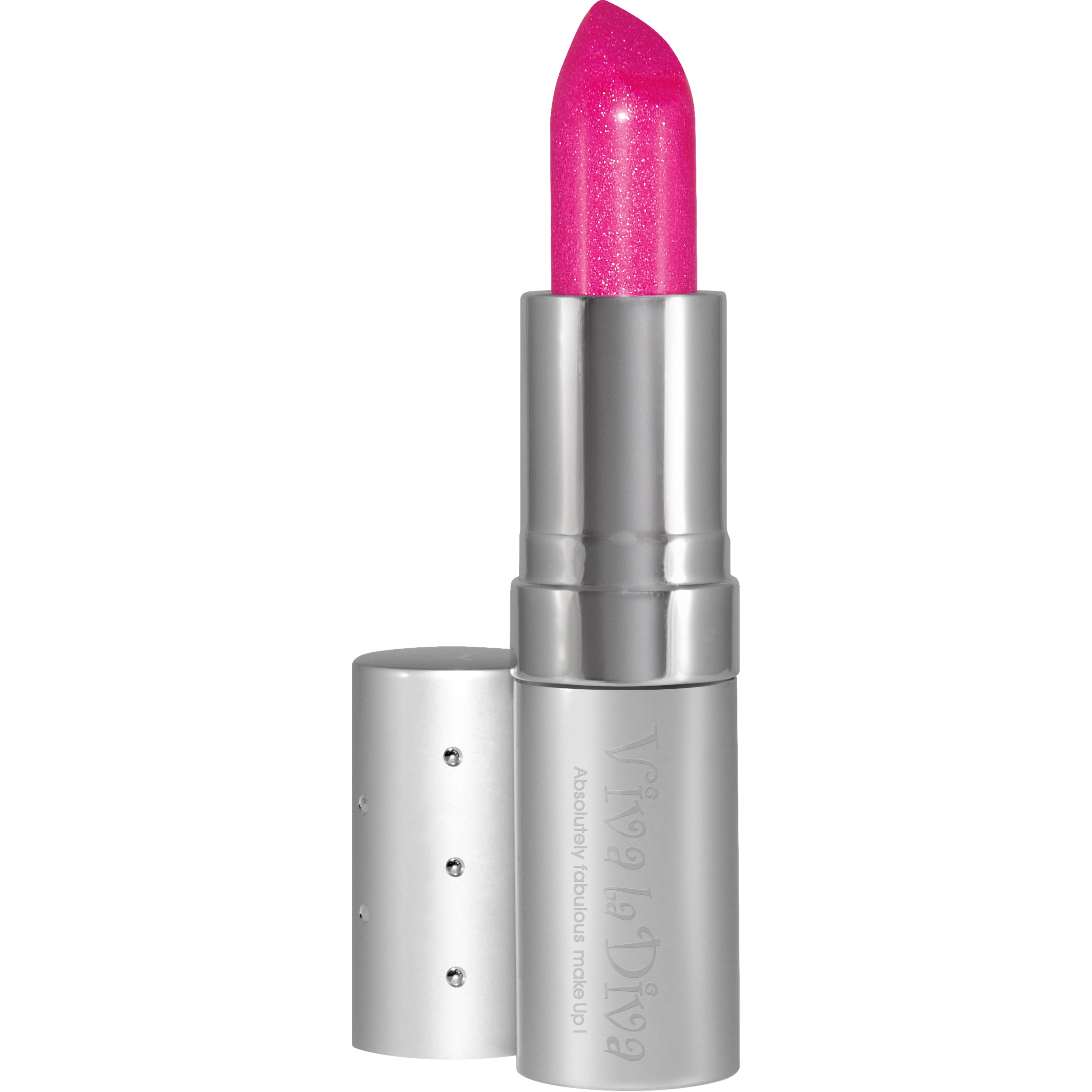 Läs mer om Viva la Diva Lipstick 75 Really Pink Shimmer-Glitter Finish Hot Pink 5