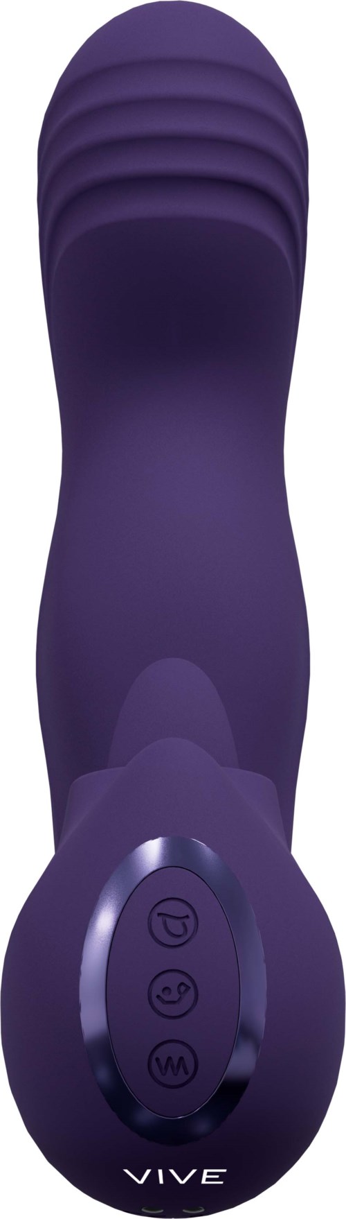 VIVE Yuki - Dual Motor G-Spot Vibrator with Massaging Beads - Purple |  lyko.com