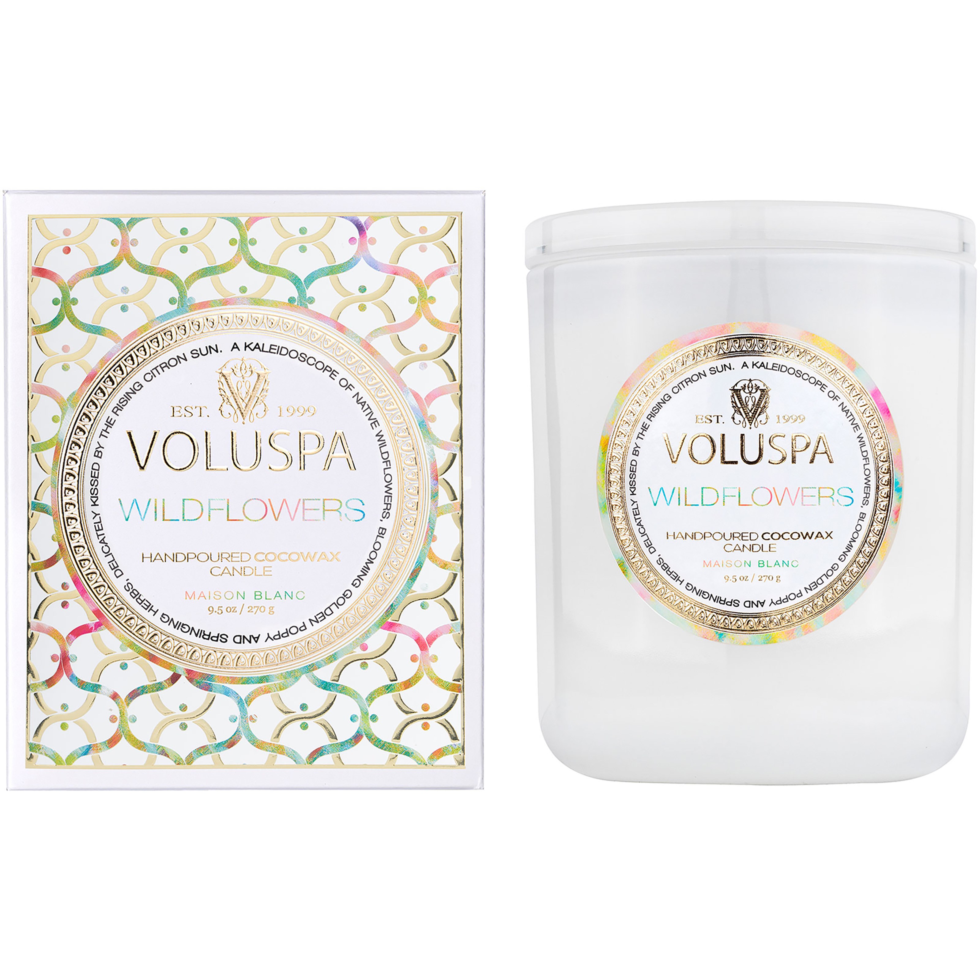 Voluspa Wildflowers Boxed Candle