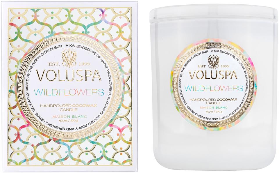 Voluspa Boxed Candle Wildflowers 