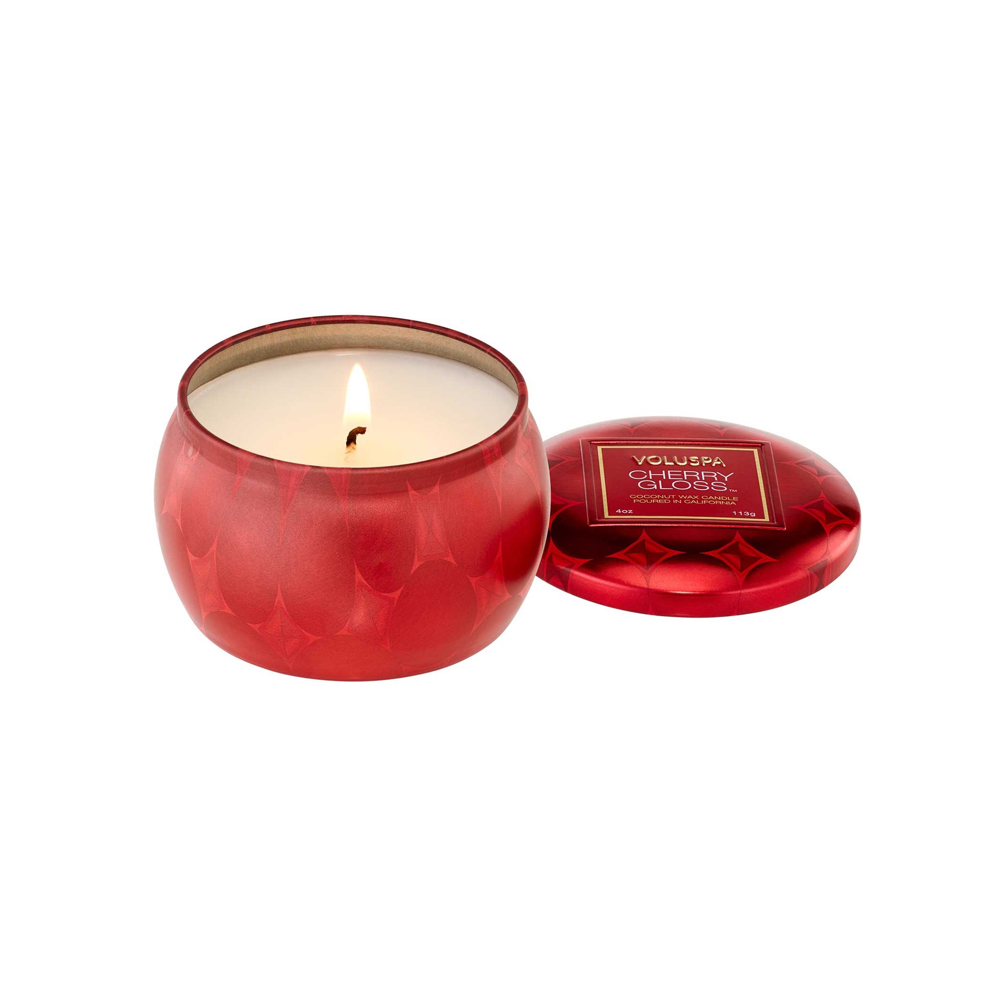 Läs mer om Voluspa Capsule Collection Minitin Candle Cherry Gloss 113 g