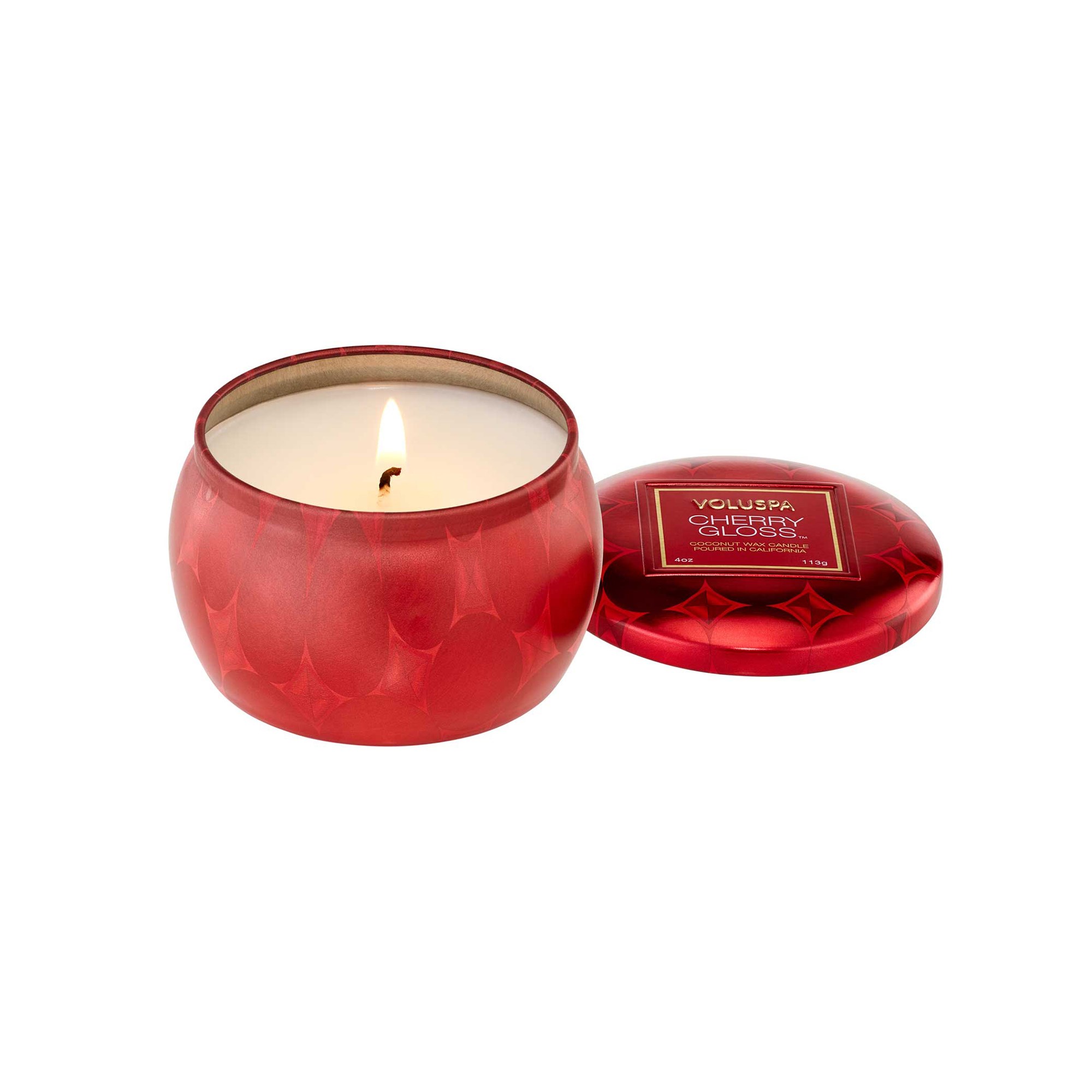 Voluspa Capsule Collection Minitin Candle Cherry Gloss 113 g billede