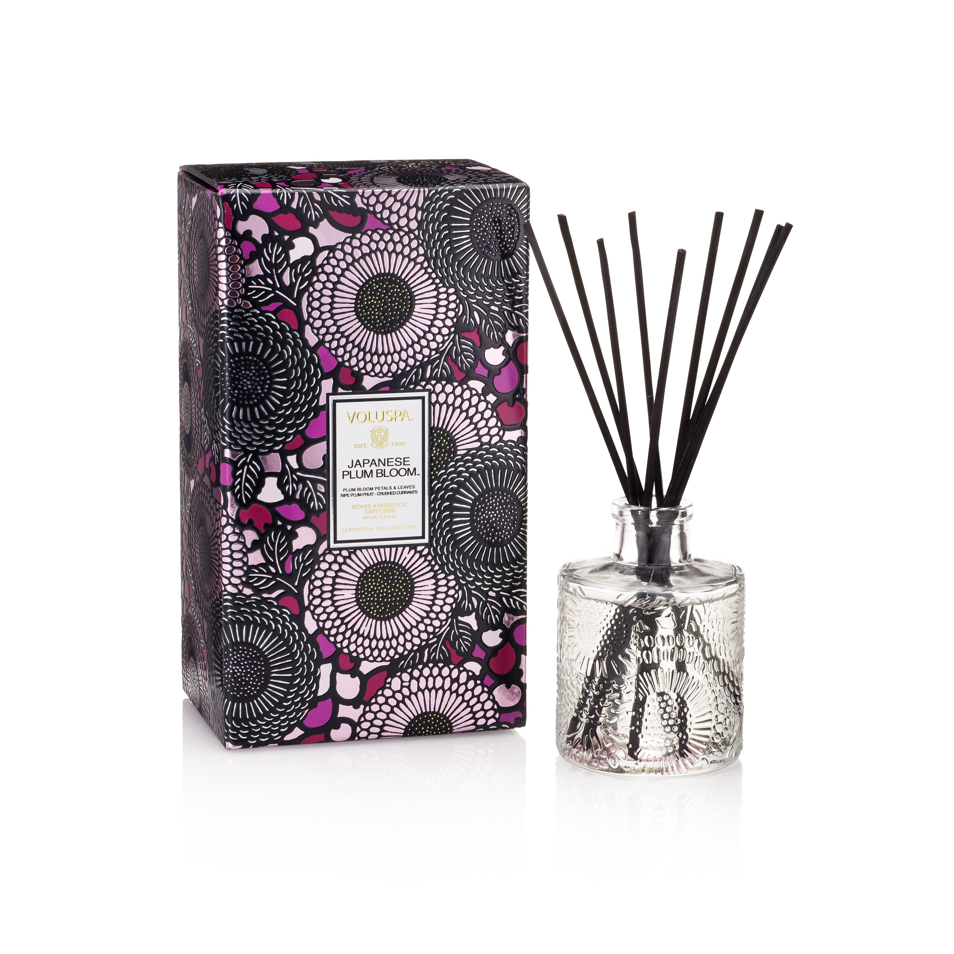 Voluspa Japanese Plum Bloom Japonica Reed Diffuser 100 ml