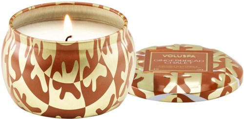 Voluspa Gingerbread Chalet Holiday Collection Mini Tin Candle 113 g