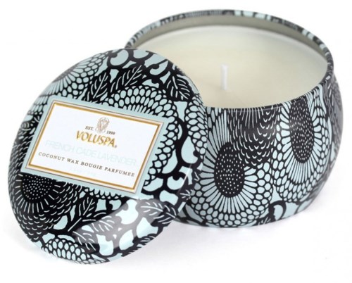 Voluspa French Cade & Lavender Japonica Collection Tin Candle 99 ml ...