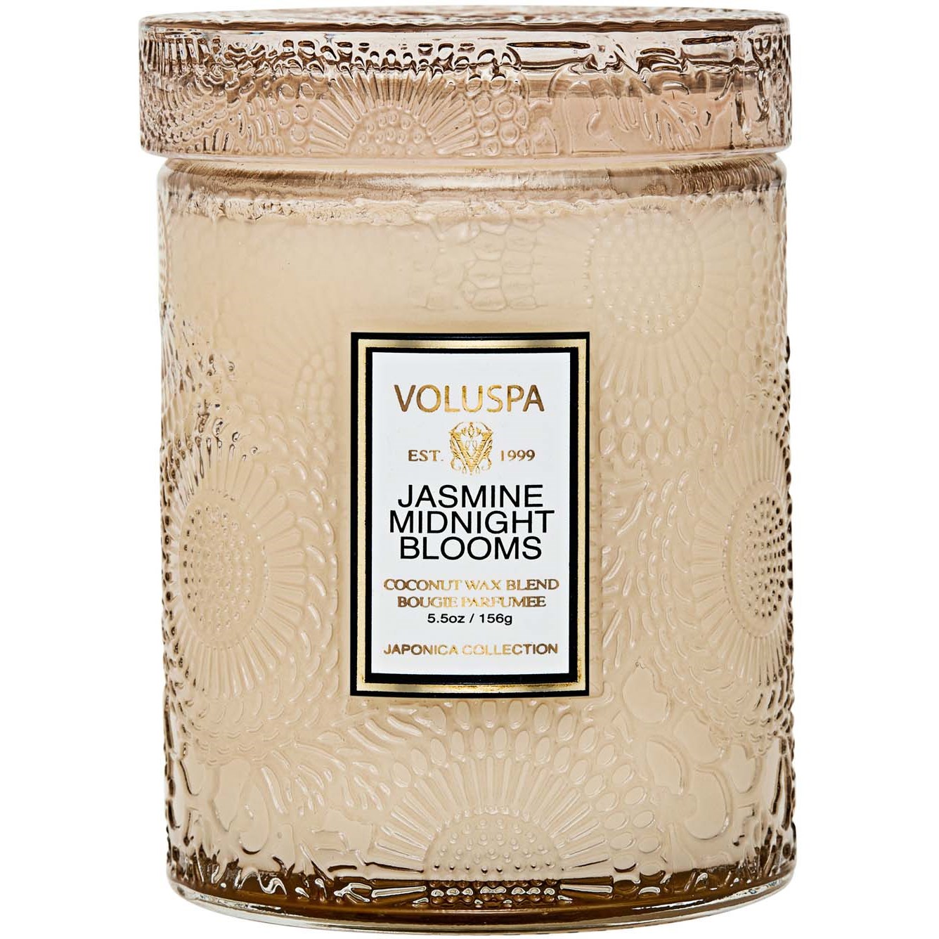 Läs mer om Voluspa Jasmine Midnight Blooms Japonica Small Jar Candle 156 g