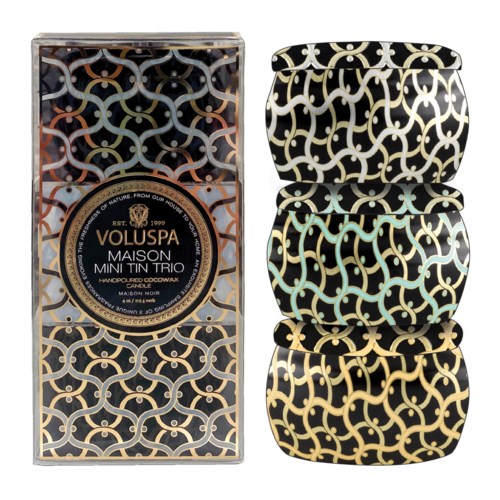 Voluspa Maison Noir Minitin Giftset