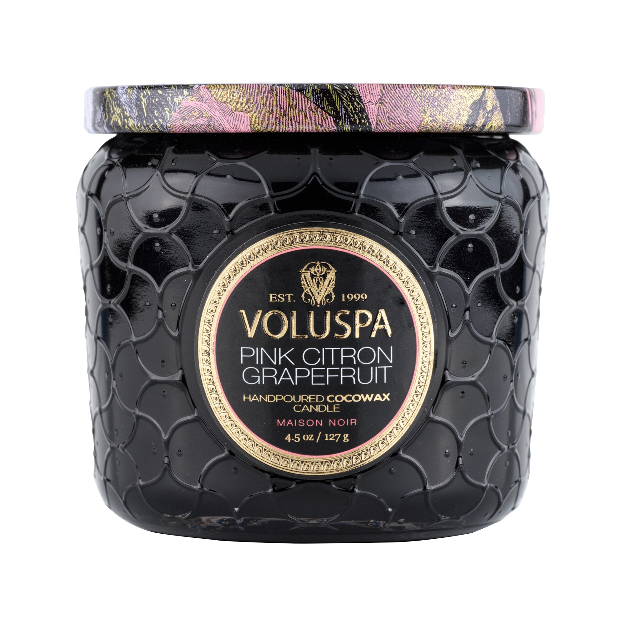 Voluspa Pink Citron Grapefruit Petite Jar 40h billede