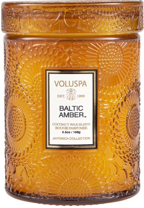 Voluspa Baltic Amber Mini Glass Jar
