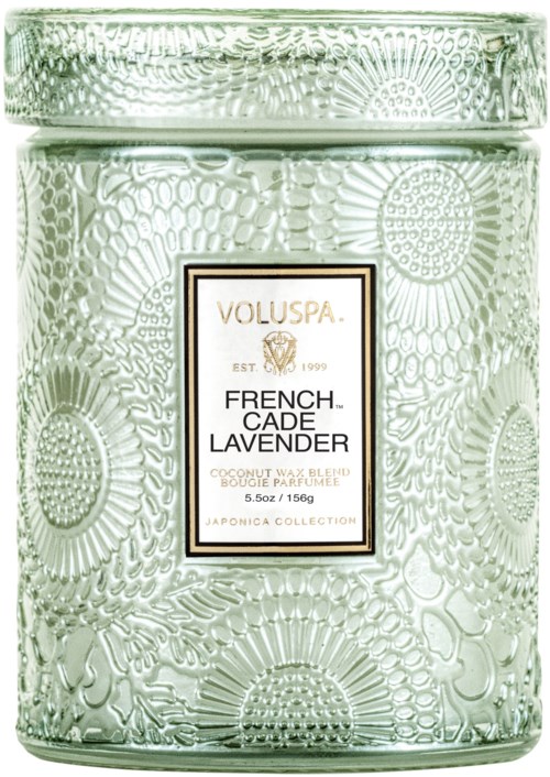 Voluspa French Cade & Lavender Mini Glass Jar