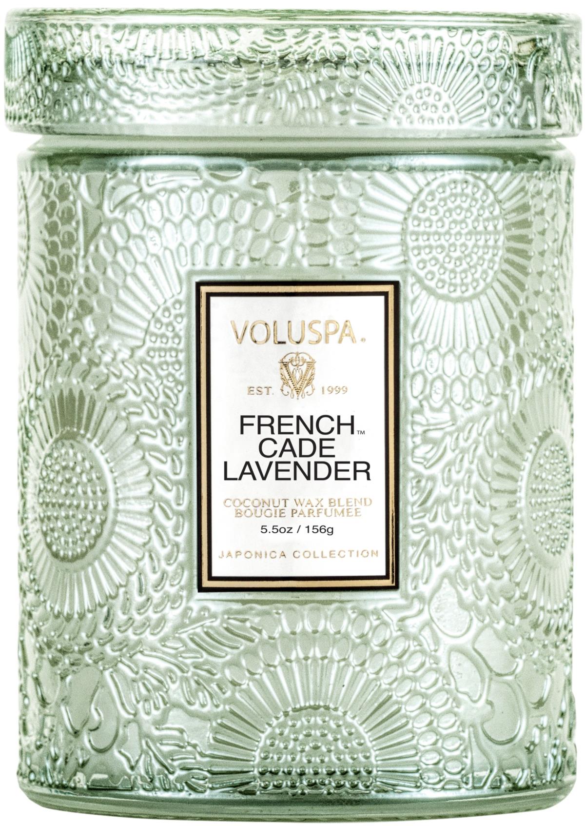 Voluspa French Cade & Lavender Mini Glass Jar
