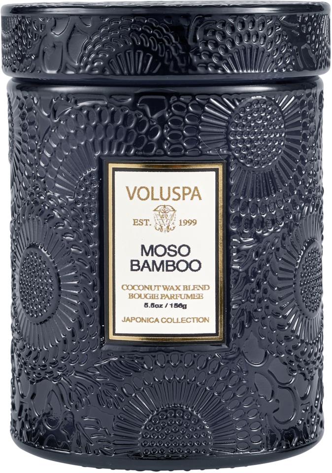Voluspa Mini Glass Jar with Lid Moso Bamboo 156g
