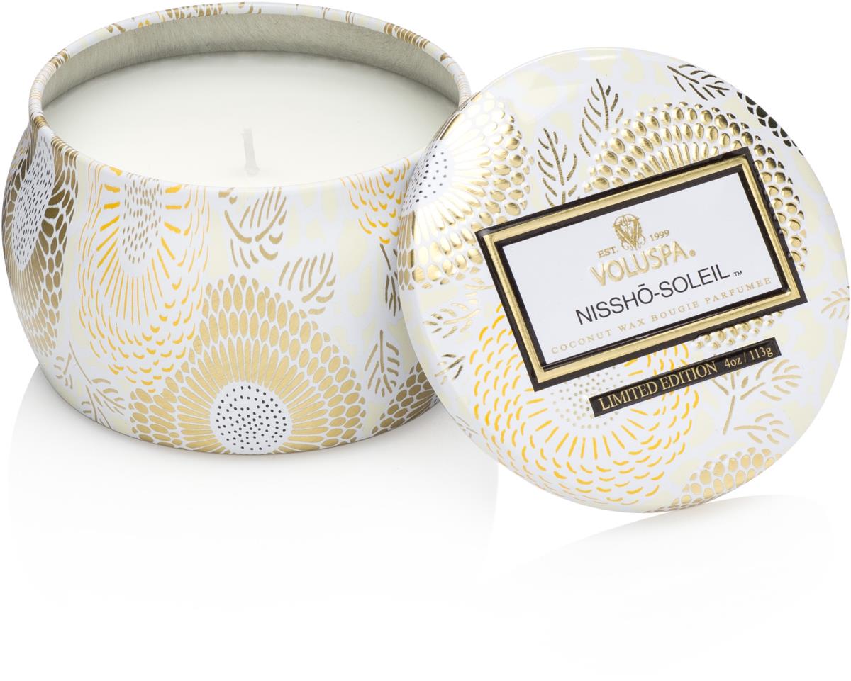 Voluspa Japonica Nissho Soleil Decorative Tin Candle 113 g | lyko.com