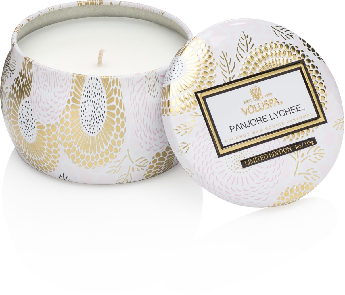Voluspa Japonica Panjore Lychee Decorative Tin Candle 113 g | lyko.com
