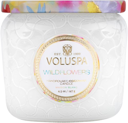 Voluspa Wildflowers Maison Blanc Petite Jar 40h