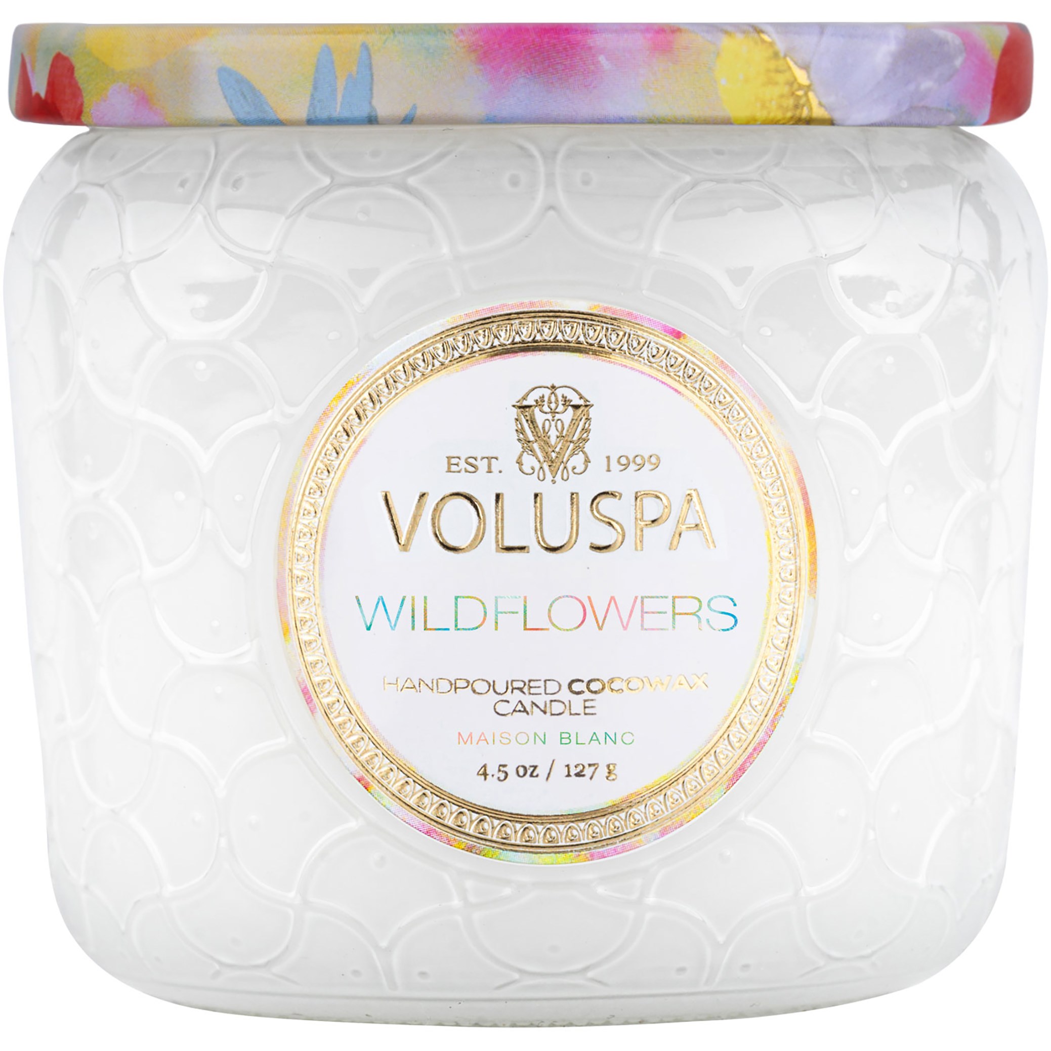 Voluspa Wildflowers Maison Blanc Petite Jar 40h billede