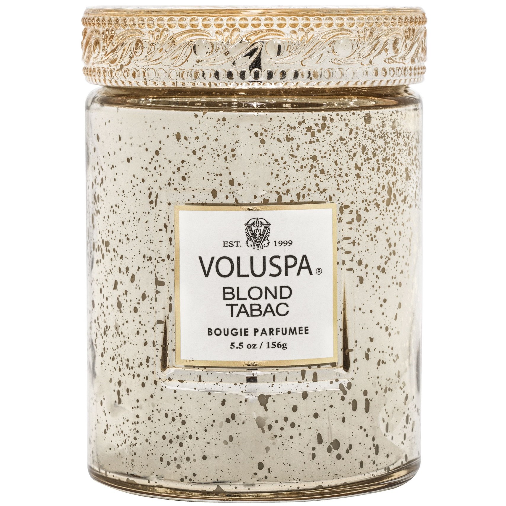 Läs mer om Voluspa Vermeil Small Jar with Lid Blonde Tabac