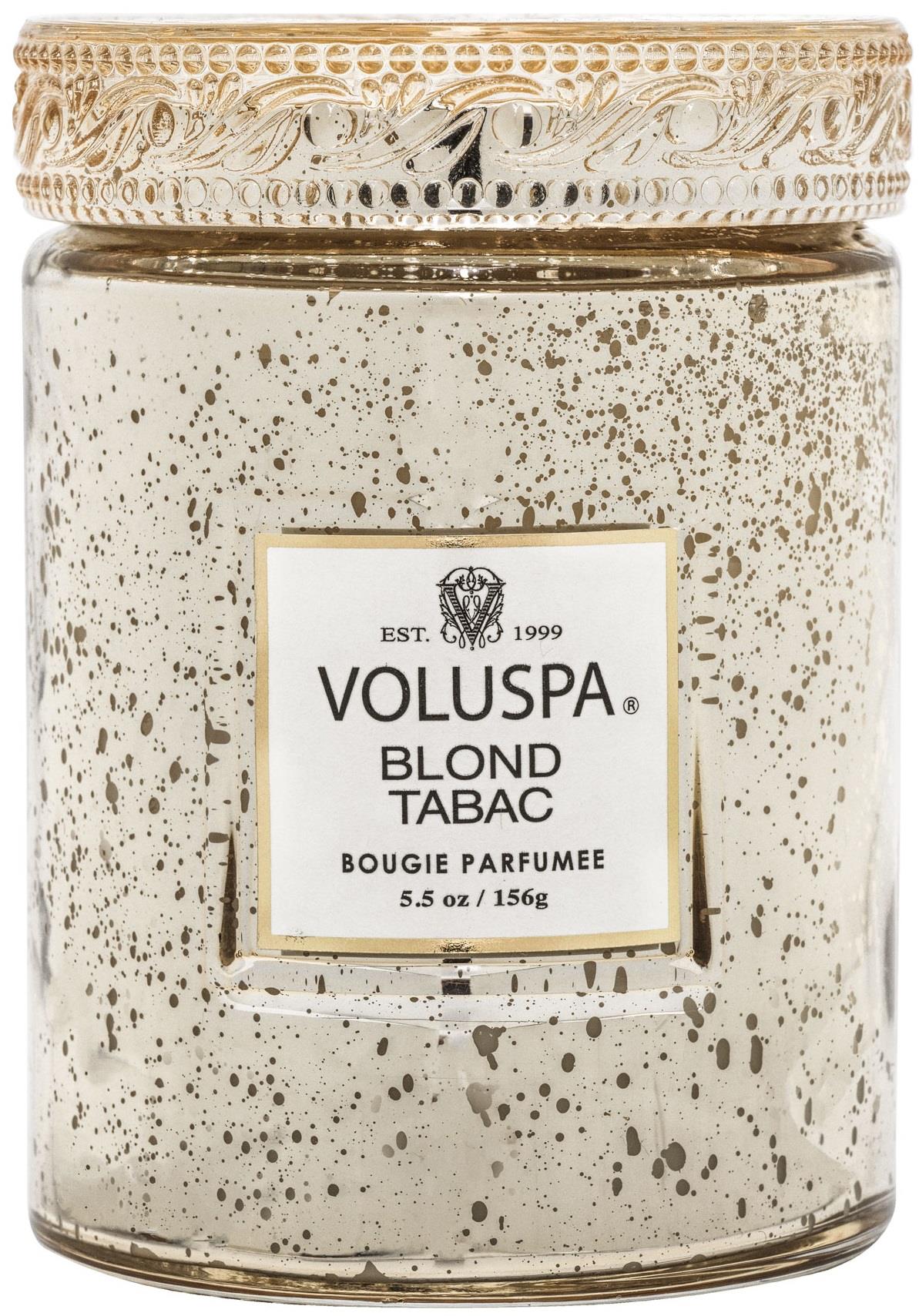 Voluspa Blonde Tabac Mini Glass Jar